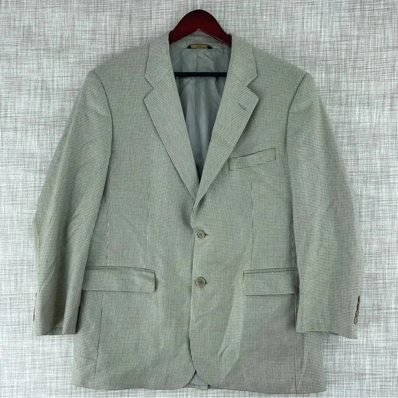Brooks Brothers Other - Brooks Brothers 346 Blazer silk wool Mens Size 42 Reg sport coat 2059